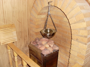 Печь каменка