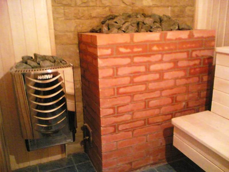 Печь кирпичная для бани Кирпичная печь