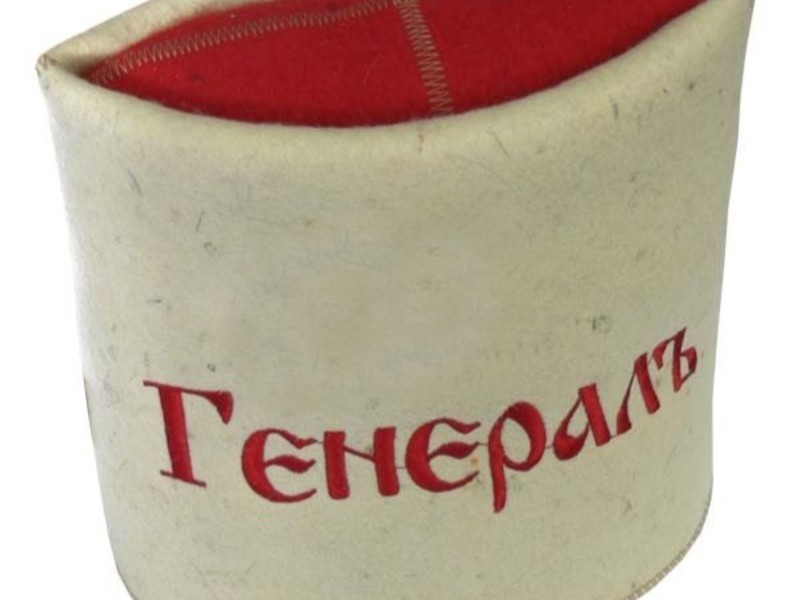 Шапка для бани и сауны Шапка валяная для бани
