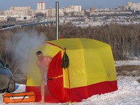 Переносная баня мобиба