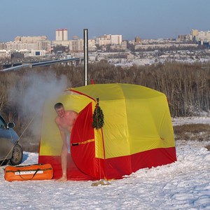 Переносная баня мобиба