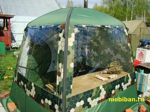 Походная мобильная баня Мобиба Аквариум