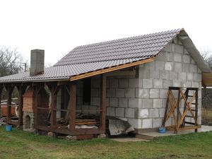 Баня из газосиликатных блоков