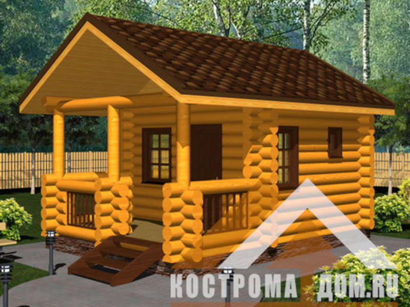Строительство с использованием строганного бревна. Строительство с использованием бревна