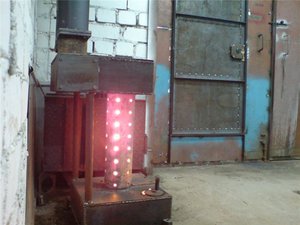 Принцип работы печи