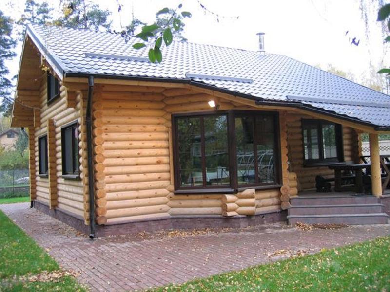 Баня с пристройкой