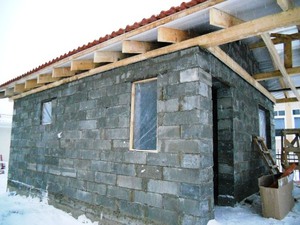 Завершение строительства бани