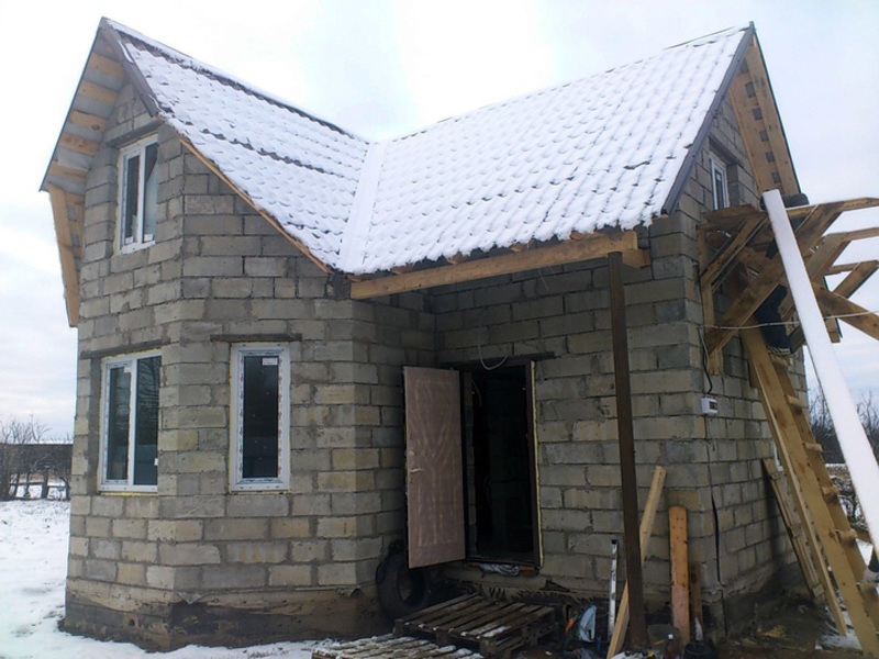 Баня из пеноблоков Баня из пеноблоков своими руками