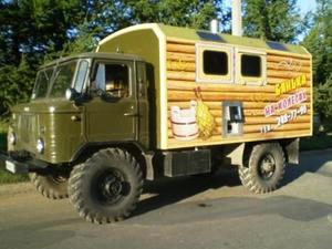 Баня из грузового автомобиля - практичное решение
