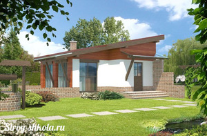 Создание односкатной крыши 