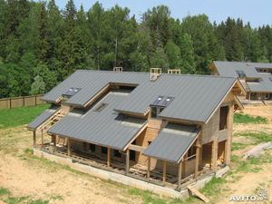Сильная сторона односкатной крыши