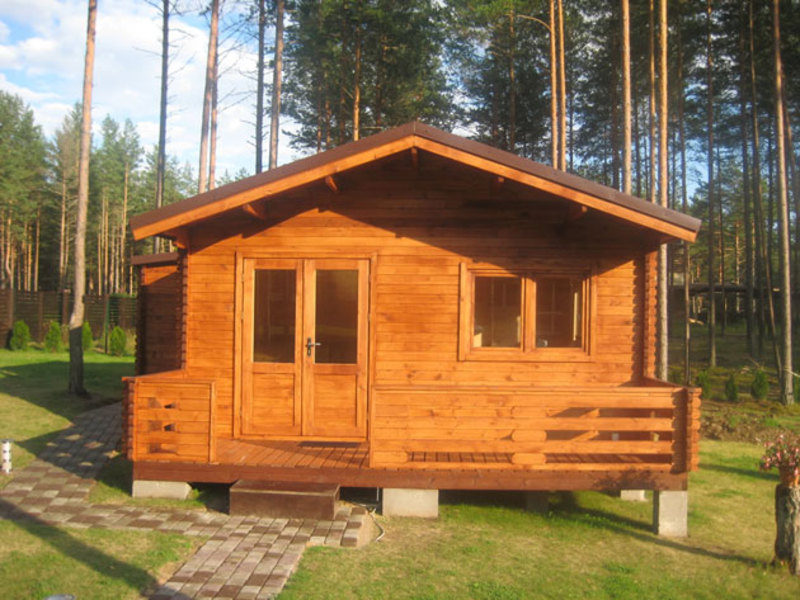 Баня из сип панелей Готовая баня из сип панелей