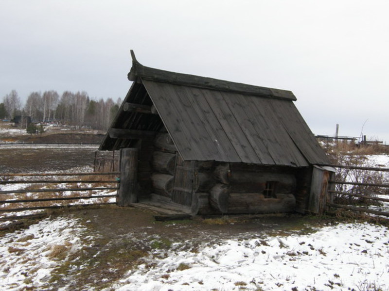 Скромная баня по черному Баня по черному